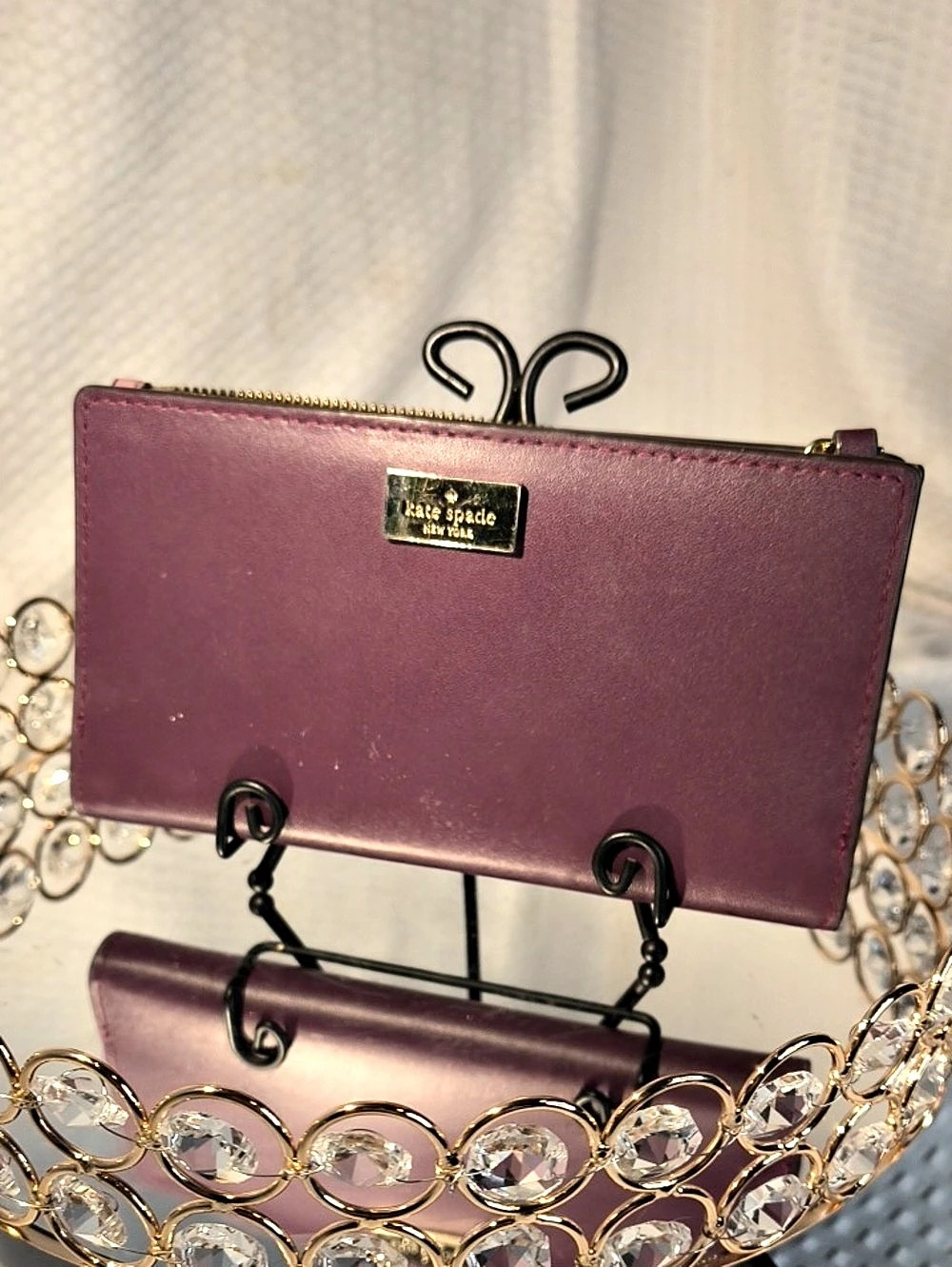 kate spade new york Laurel Way Wallet in Purple & Pink